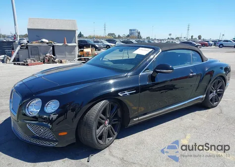 2016 Bentley Continental Gt V8 z USA, uszkodzony, nr VIN SCBGT3ZA4GC058546